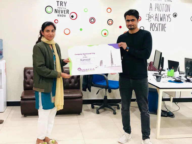 Rewarding our champions, a trip to Dubai
