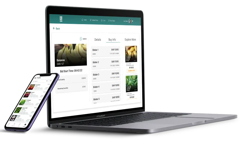 DAN, Auction Platform, screenshot