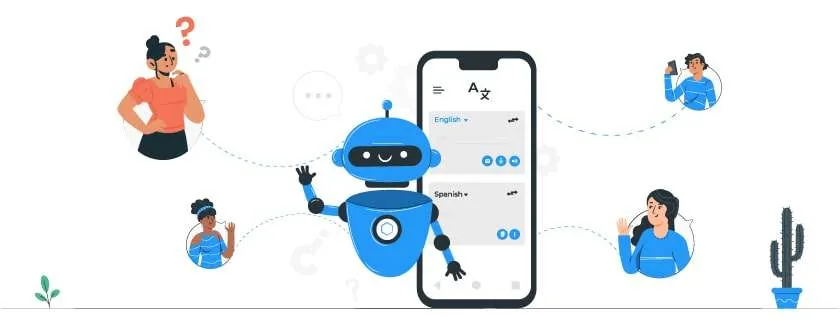AI language translator 